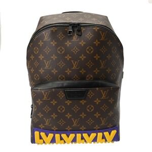 Louis Vuitton Monogram LV Discovery Backpack Brown Canvas Daypack